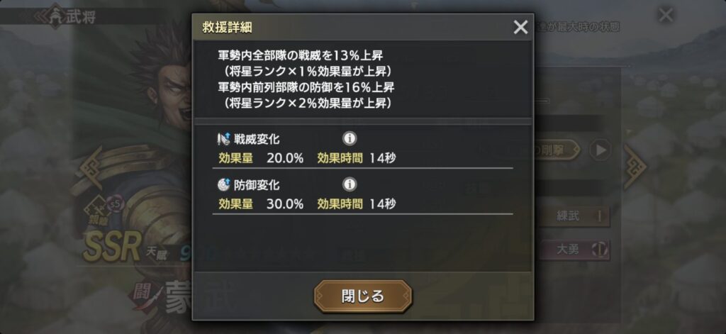 蒙武：救援の詳細